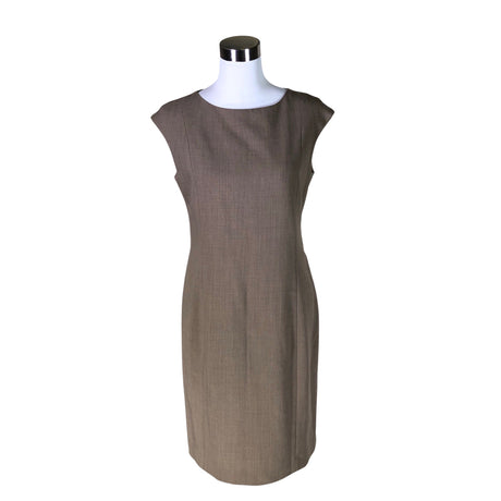 Unisex Ril's - Sheath dress, size 38 - Brown