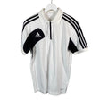Miesten Adidas - Urheilupaita, lyhyet hihat, koko M - Valkoinen ()