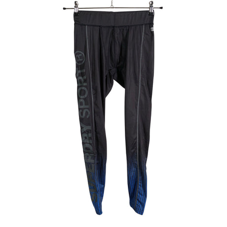 Unisex Superdry - Sports tights, size S - Black