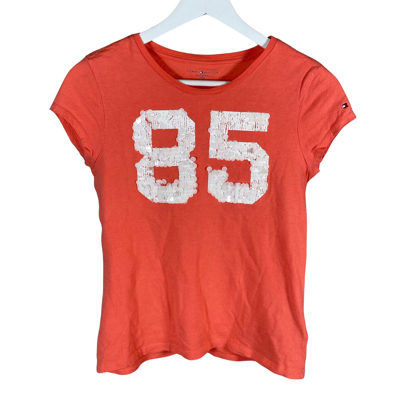 Unisex Tommy Hilfiger - T-shirt, size 170 - 176 - Orange