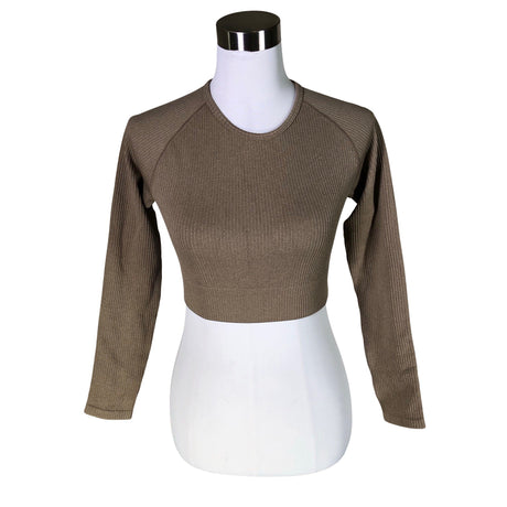 Naisten Aim'n - Urheilupaita, pitkät hihat, koko 40 - Ruskea ()