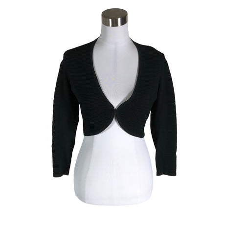 Karen Millen - Knit bolero jacket, size 36 - Black
