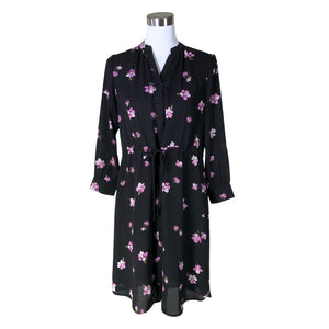 Unisex Selected - Schiffon dress, size 34 - Black