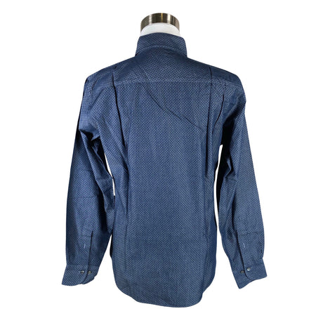 Miesten Du4 - Kauluspaita, koko L - Sininen (2)