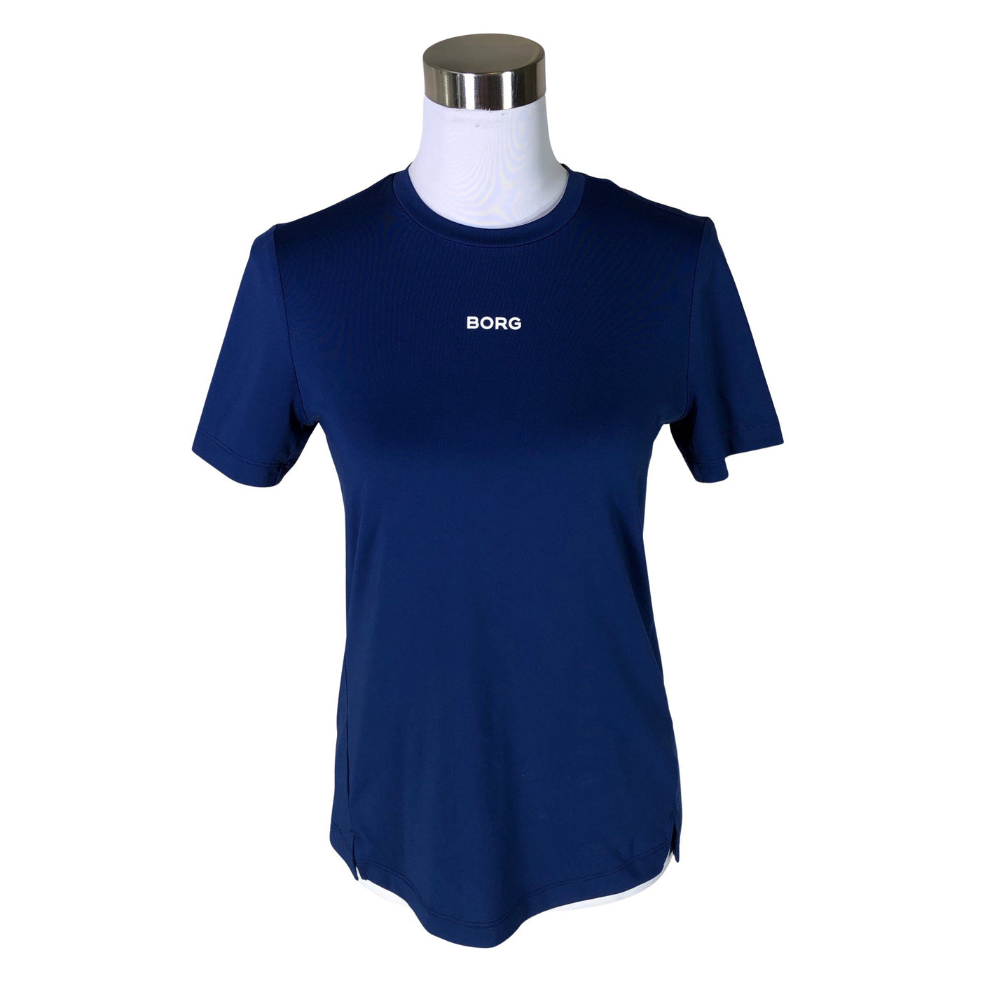 Naisten Björn Borg - Urheilupaita, lyhyet hihat, koko 34 - Sininen
