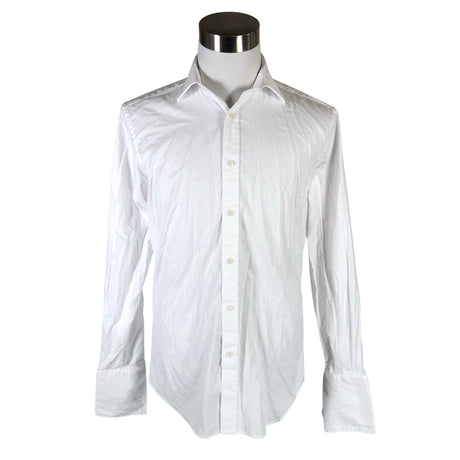 Miesten T.M.Lewin & Sons - Kauluspaita, koko L - Valkoinen ()