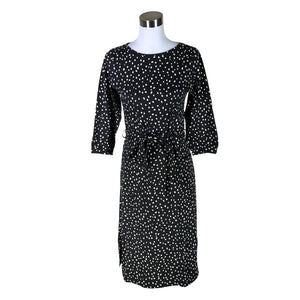 Unisex NOSH - Tricot dress, size 34 - Black