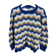 Tyttöjen Handmade - Neulepaita, koko 140 - 146 - Sininen ()