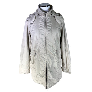 Naisten J.A.P - Kevyttoppatakki, koko 44 - Beige (1)