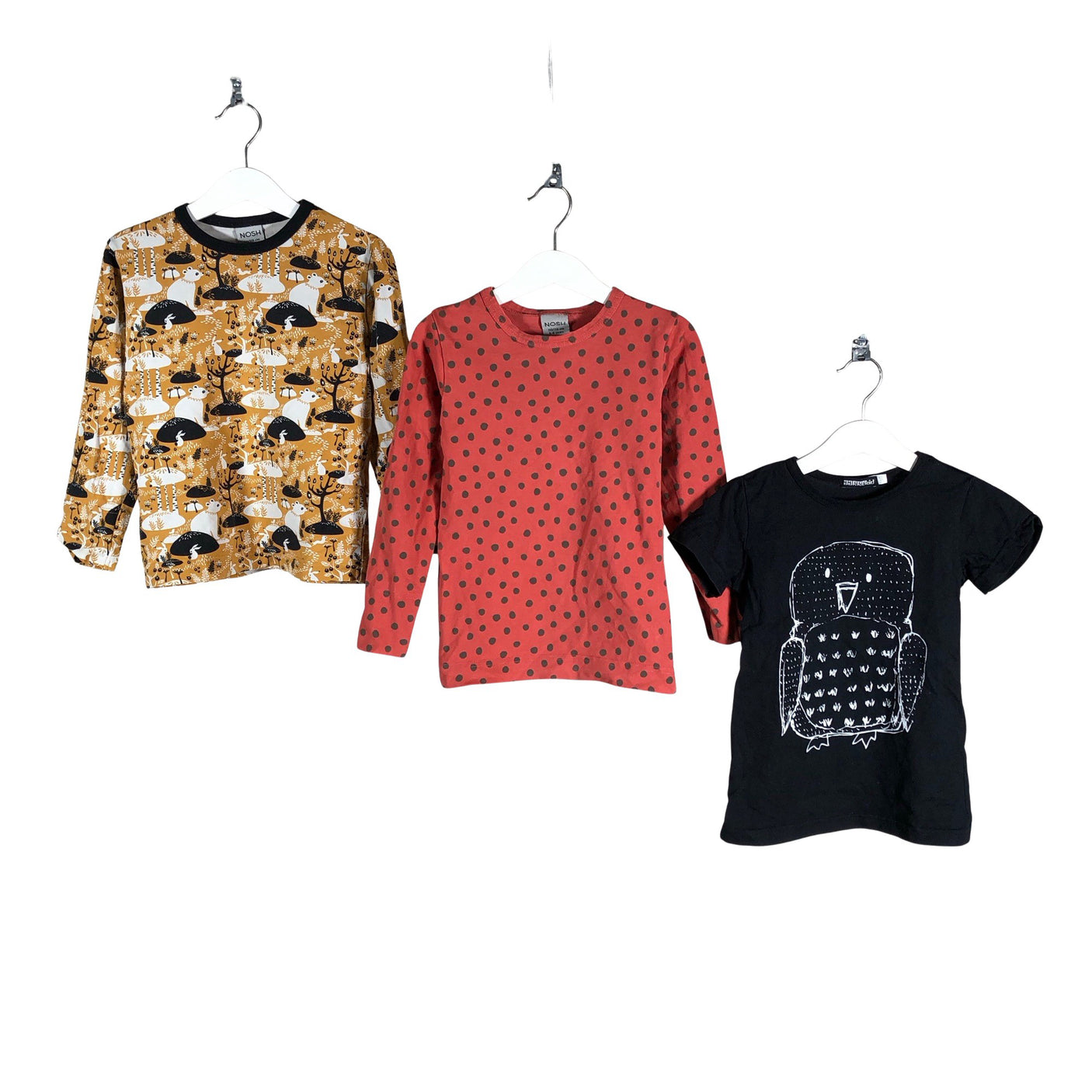 Unisex NOSH - Trikoopaita, koko 104 - 110 -  (1)