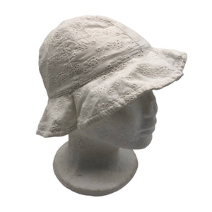 Tyttöjen Lindex - Kesähattu, koko 48 - 50 cm - Valkoinen (1)