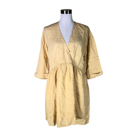 Naisten American Vintage - Sifonkimekko, koko 36 - Keltainen ()