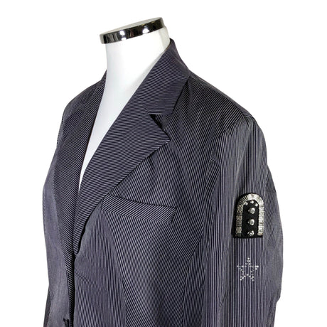 Naisten Ulla Popken - Jakku, koko 50 - Sininen (2)