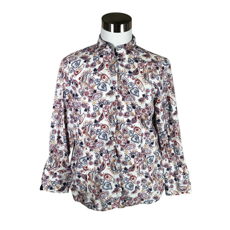 Naisten Eterna - Kauluspaita, koko 46 (XXXL) - Valkoinen ()