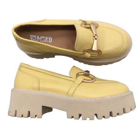 Naisten Vamsko - Loaferit, koko 37 - Keltainen ()