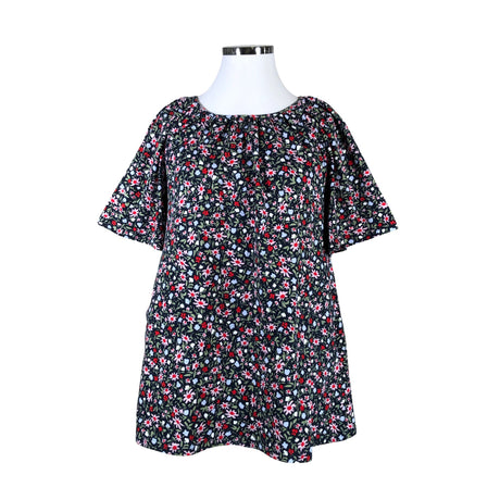 Naisten Nanso - Trikootunika, koko 48 - Musta ()