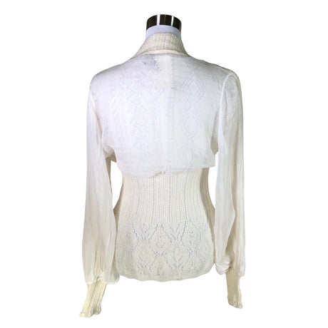 Naisten Sportmax - Neuletakki, koko 38 - Luonnonvalkoinen (2)