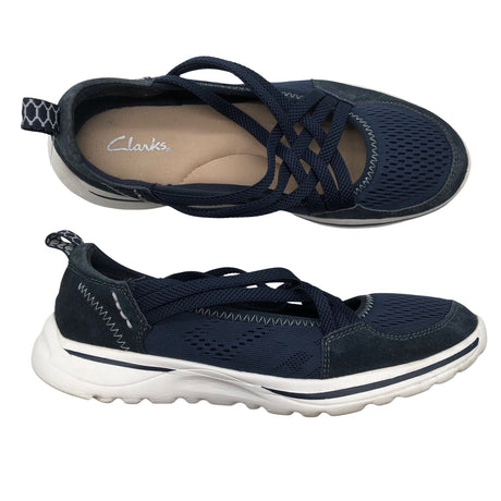 Naisten Clarks - Loaferit, koko 39 - Sininen ()