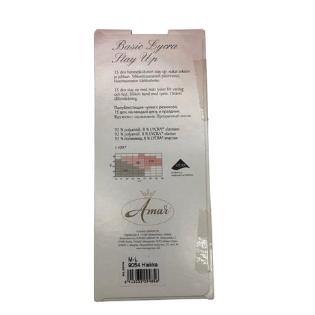 Unisex Amar - Sukkahousut, ohuet, koko 38 -  (2)