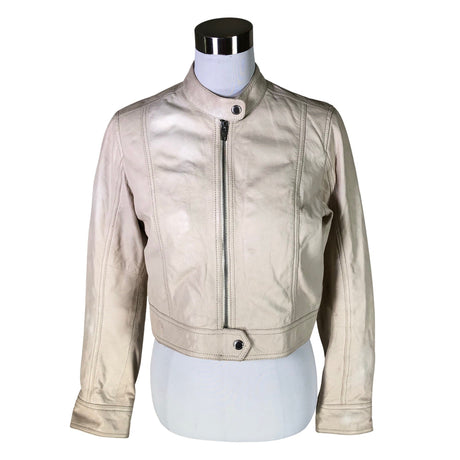 Naisten ROCKANDBLUE - Nahkatakki, koko 40 - Beige ()
