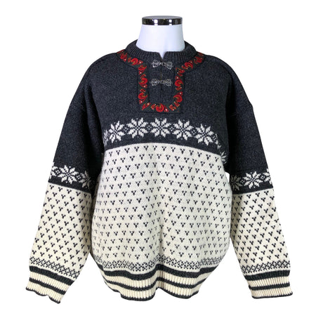 Naisten Norwool - Neulepaita, koko 44 - Harmaa ()