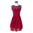 Naisten Little Mistress London - Juhlamekko, koko 38 - Viininpunainen ()