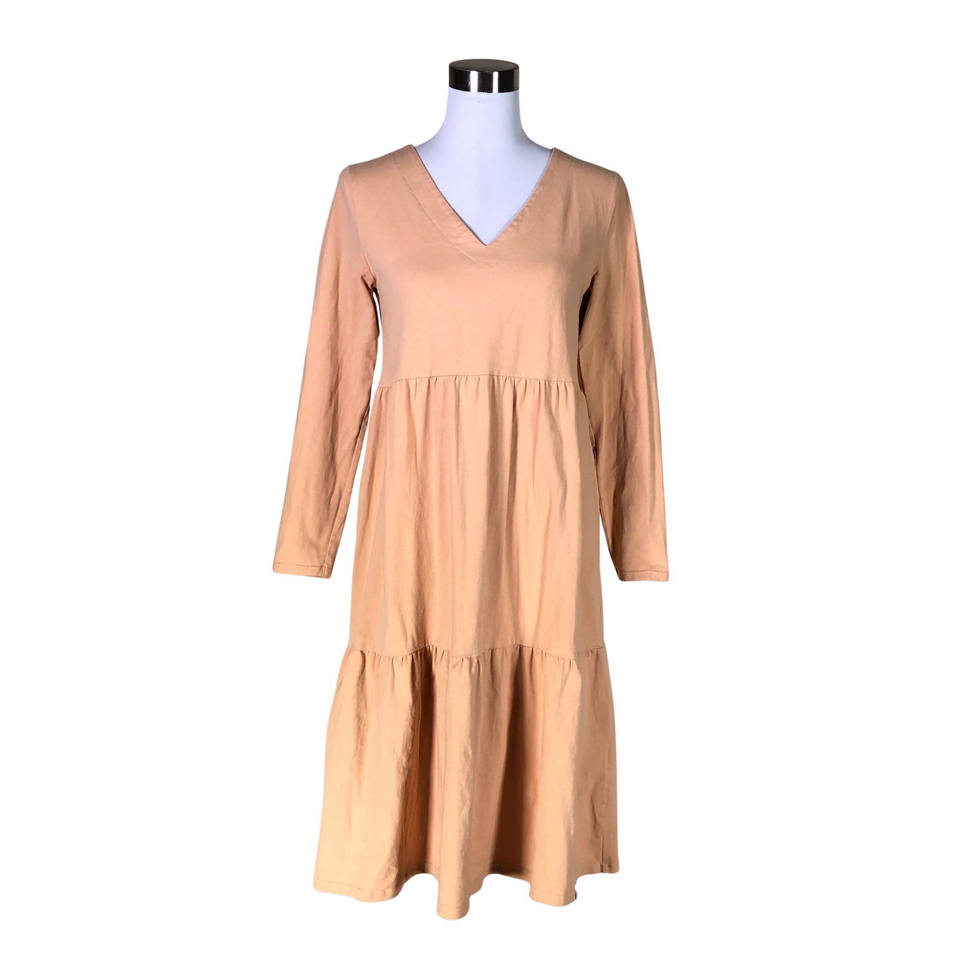 Naisten Nakoa - Trikoomekko, koko 36 - Beige (1)