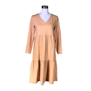 Naisten Nakoa - Trikoomekko, koko 36 - Beige (1)