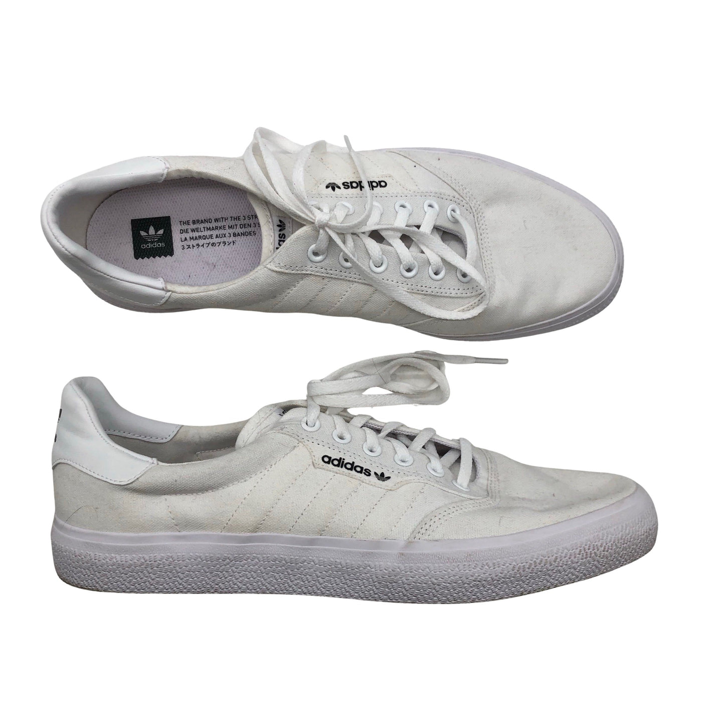 Miesten Adidas - Tennarit, koko 47 - Valkoinen (1)