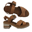 Naisten Timberland - Korolliset sandaalit, koko 37 - Ruskea ()