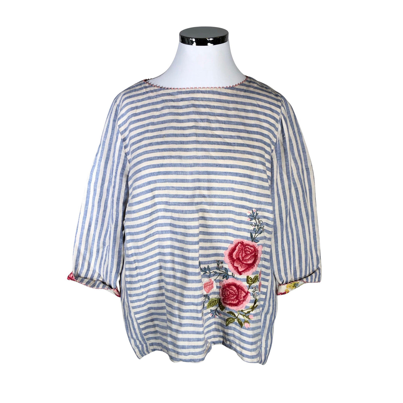 Unisex J.Jill - Lyhythihainen pusero, koko 46 -  (1)