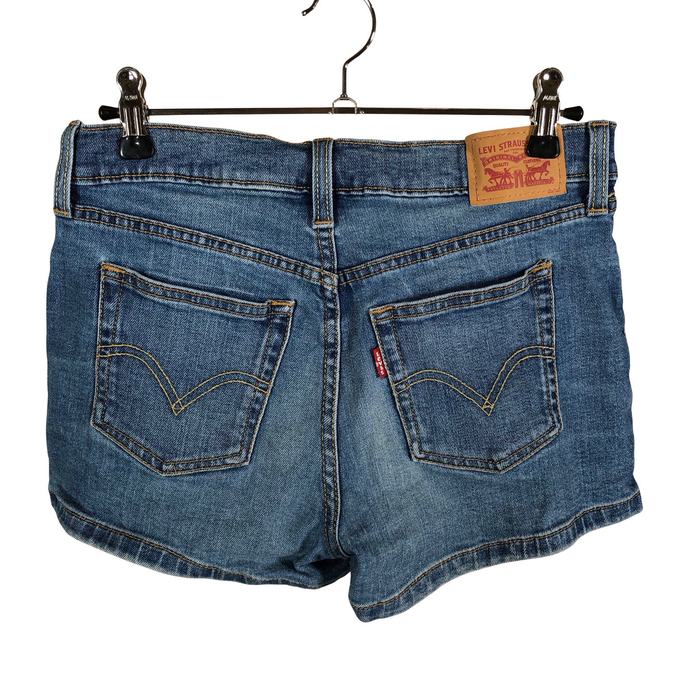 Tyttöjen Levi's - Farkkushortsit, koko 152 - 158 - Sininen (2)