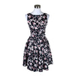 Naisten Lady Vintage - Juhlamekko, koko 36 - Musta ()