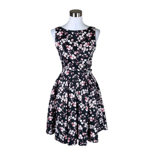 Naisten Lady Vintage - Juhlamekko, koko 36 - Musta (1)