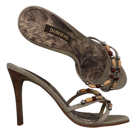 Naisten Dumond - Korolliset sandaalit, koko 40 - Beige ()