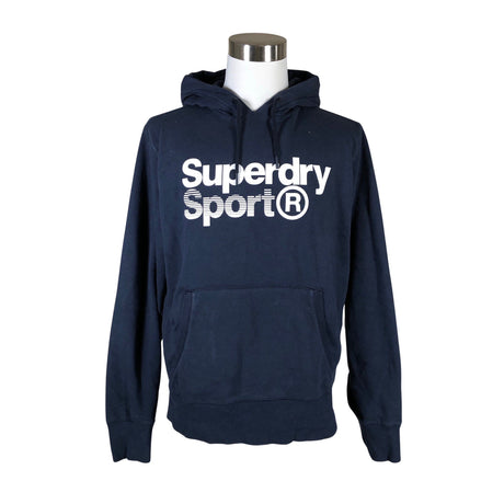 Miesten Superdry - Huppari, koko L - Sininen ()