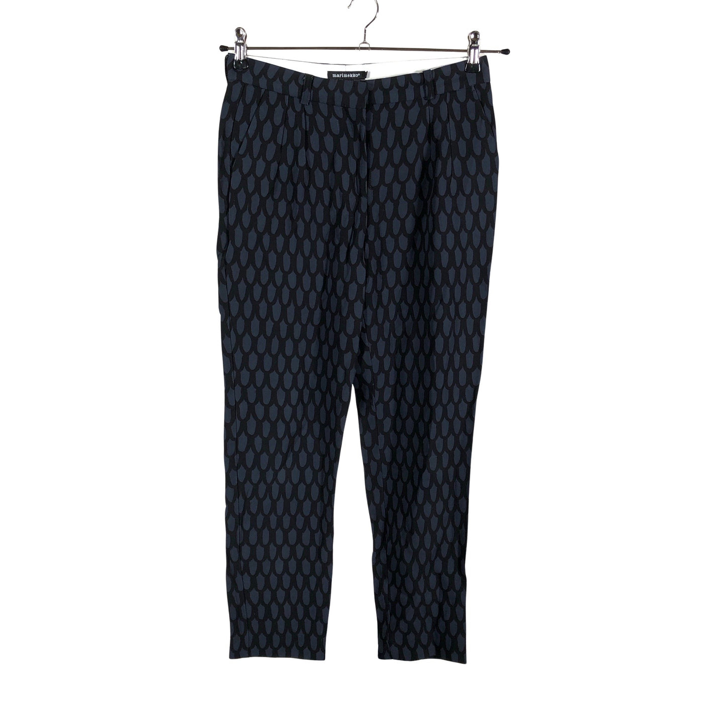 Naisten Marimekko - Kangashousut, koko 34 - Sininen (1)