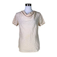 Naisten Global - Lyhythihainen pusero, koko 38 - Beige ()
