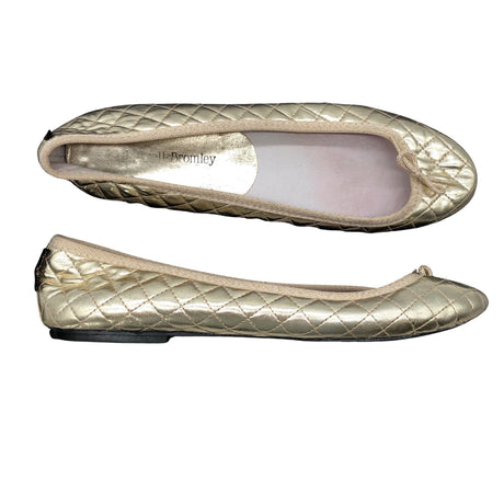 Naisten Russell&Bromley - Ballerinat, koko 42 - Kulta ()