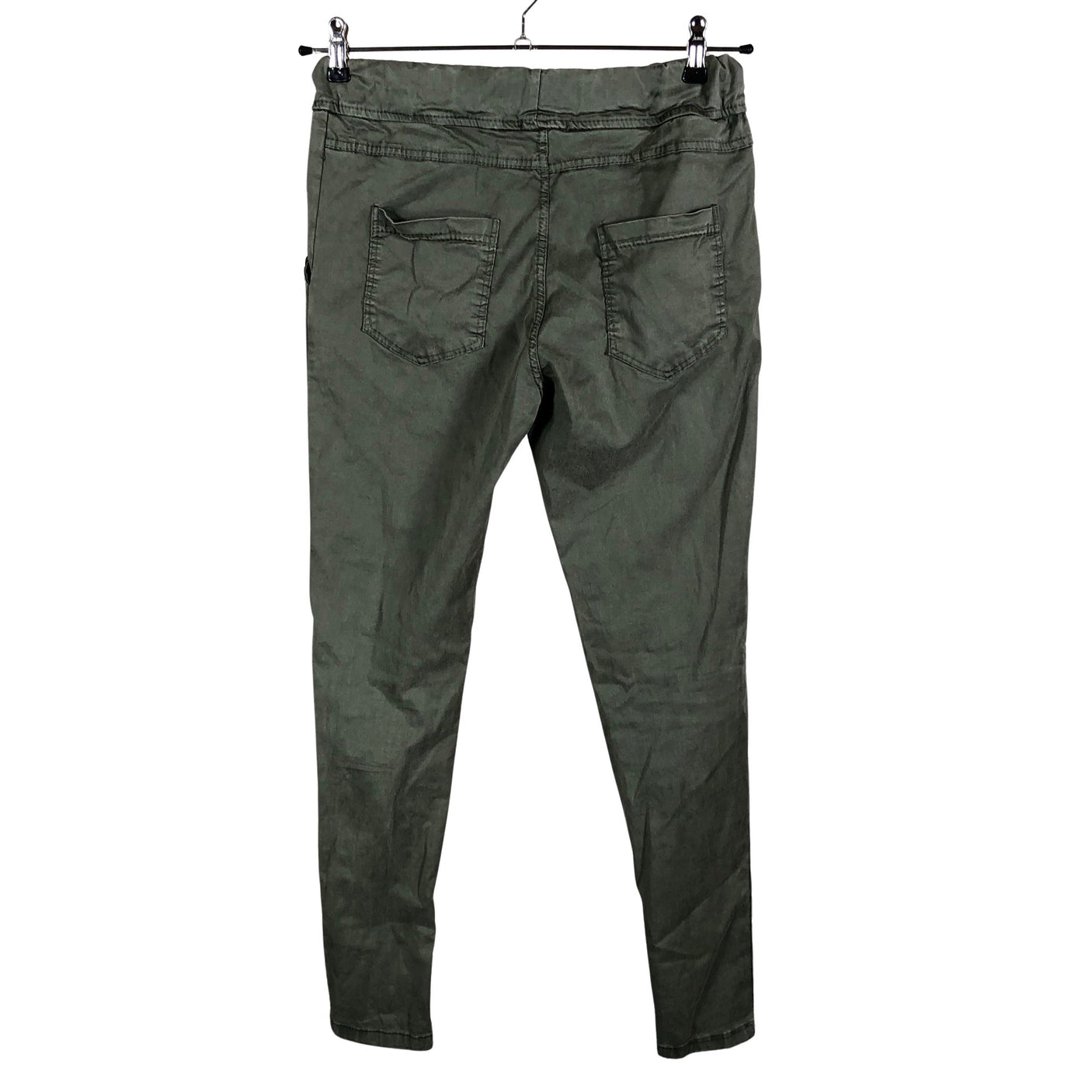 Naisten Perfect Jeans - Kangashousut, koko 34 - Vihreä (2)