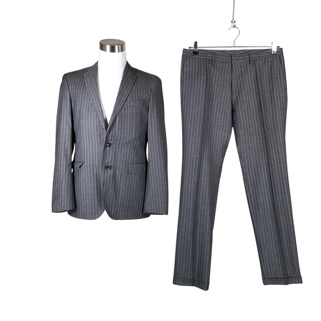 Miesten Hugo Boss - Puku, koko L - Harmaa ()