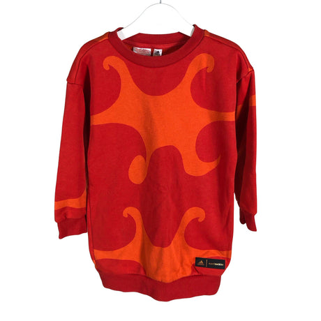Tyttöjen Adidas - Collegemekko, koko 110 - 116 - Punainen ()
