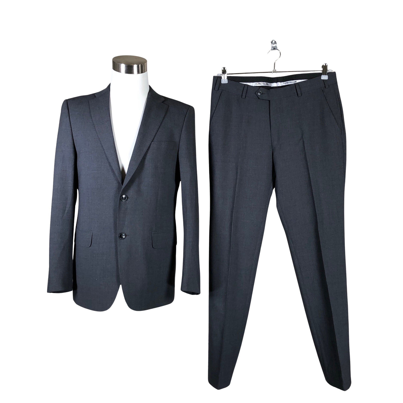 Miesten Turo Tailor - Puku, koko M - Harmaa (1)