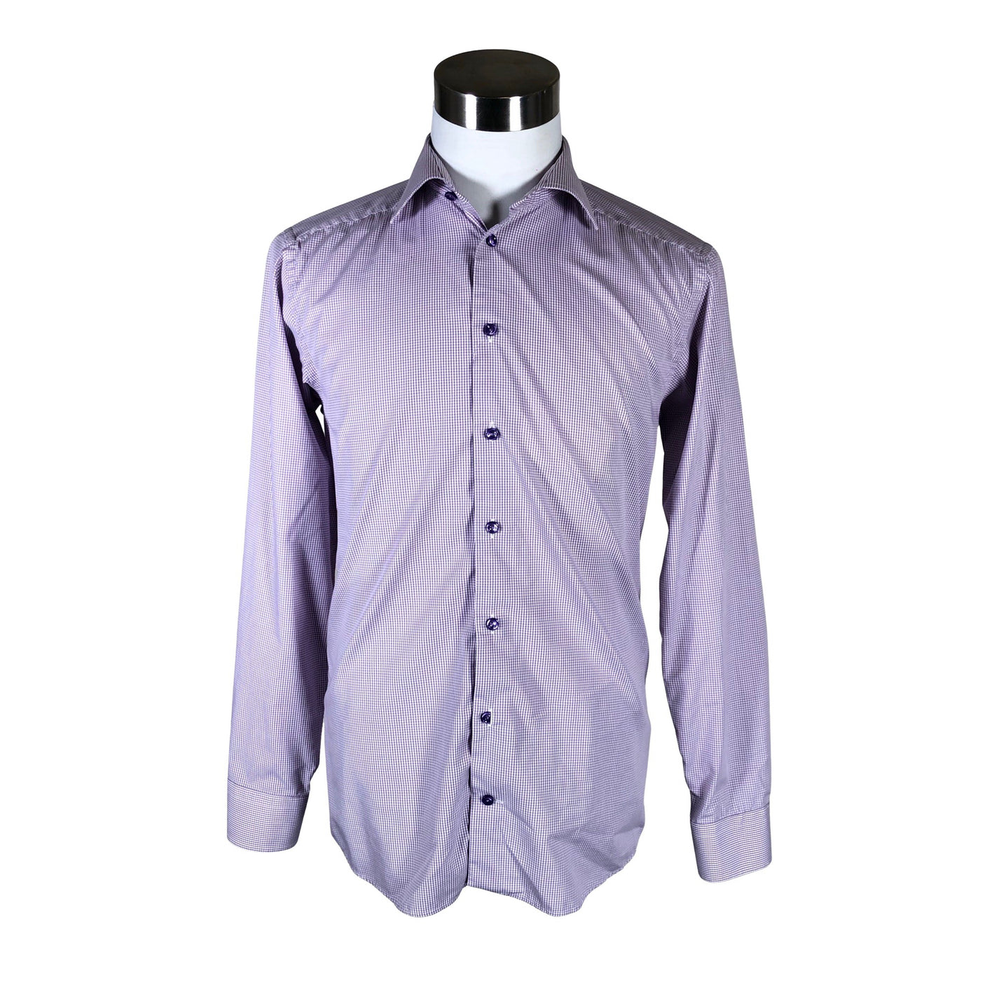 Miesten Eton - Kauluspaita, koko M - Violetti (1)