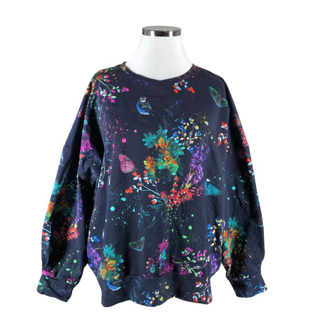 Naisten Televisio Lifestyle Store - Collegepaita, koko 46 - Sininen ()