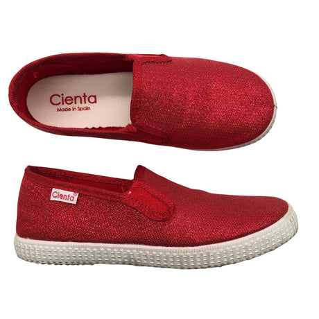 Tyttöjen Cienta - Loaferit, koko 33 - Punainen ()