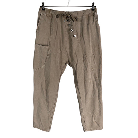 Naisten Perfect Jeans - Collegecaprit, koko 40 - Beige ()
