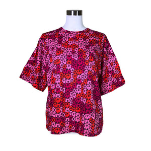 Naisten Marimekko - T-paita, koko 40 - Pinkki (1)