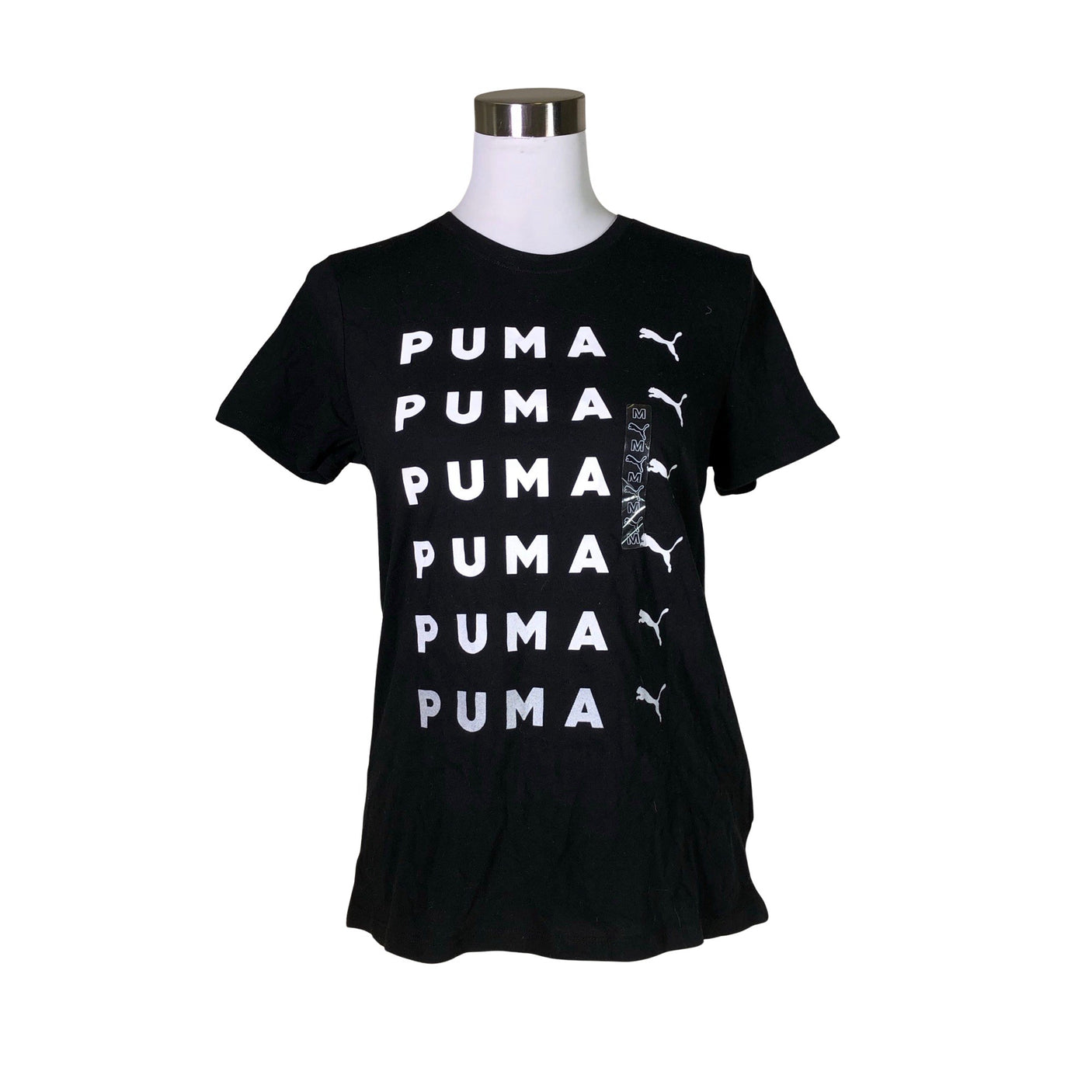 Naisten Puma - T-paita, koko 38 - Musta (1)