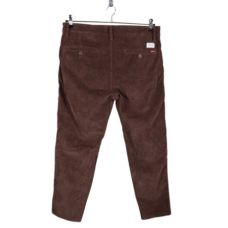Miesten Levi's - Samettihousut, koko W34 - Ruskea (2)
